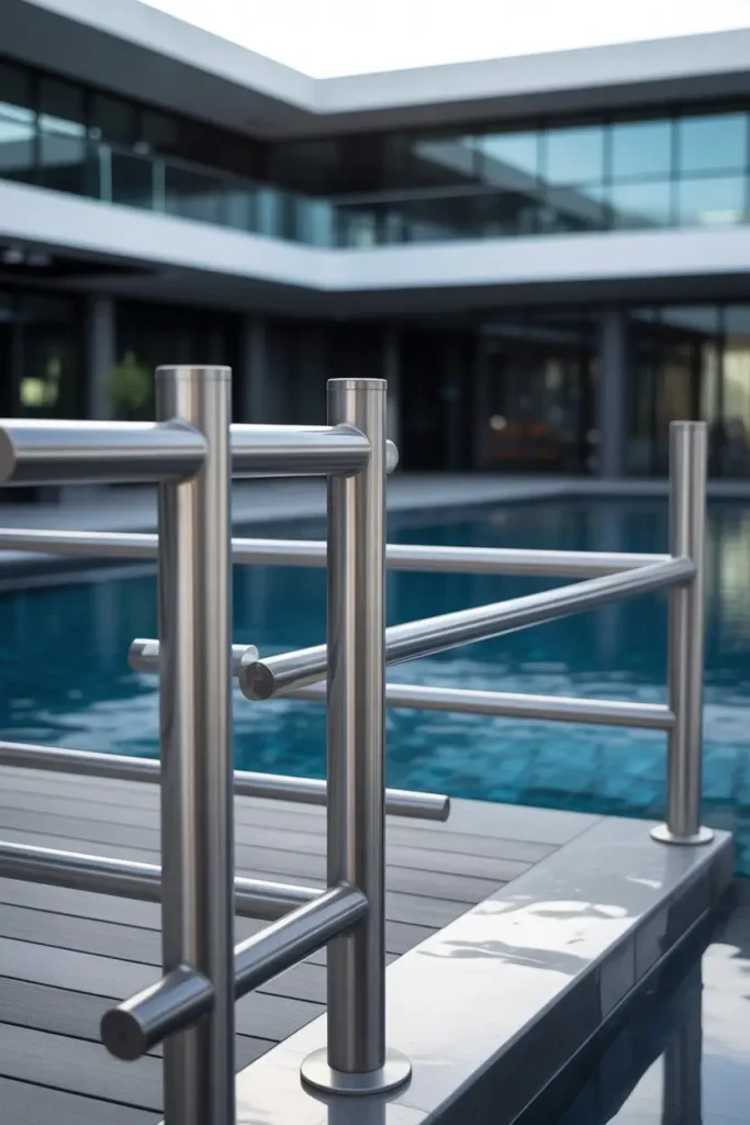 7. Stainless Steel Railings