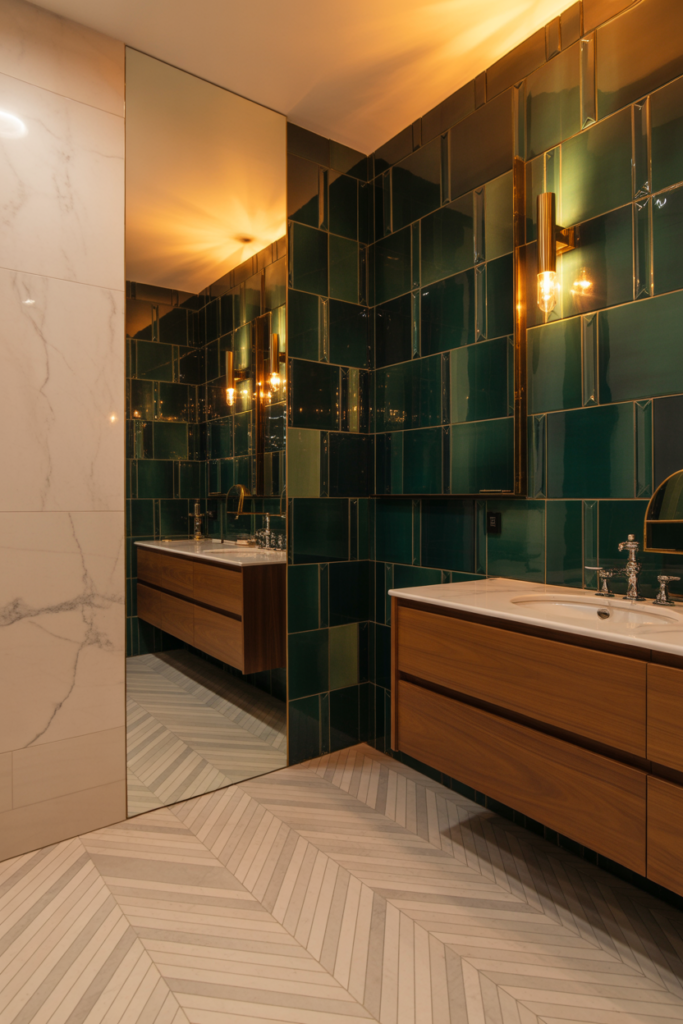 7. Statement Tiles and Flooring