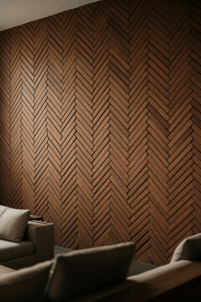 7. Textured Brick Patterns