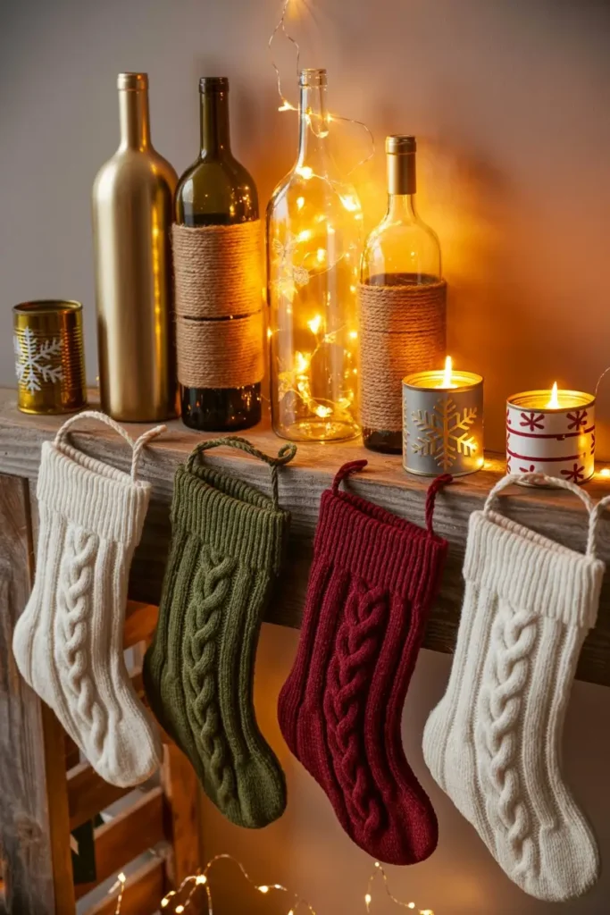 7. Upcycled Holiday Decorations