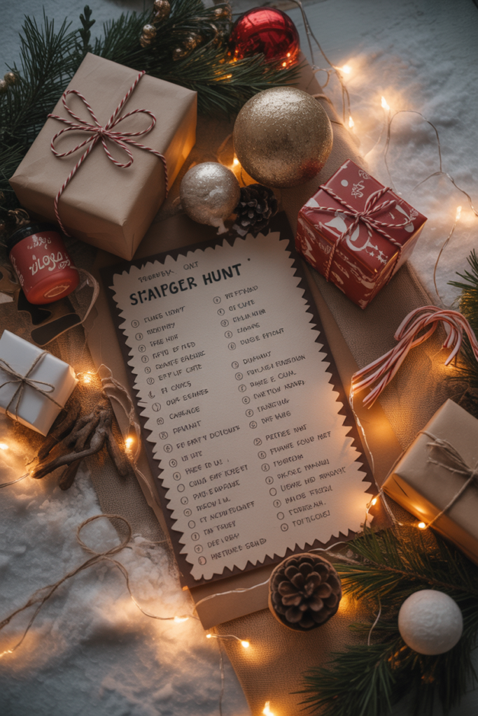 7. Winter-Themed Scavenger Hunt