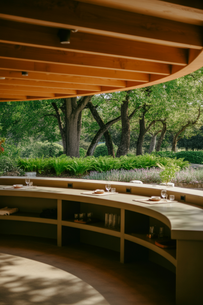 8. Garden Facing Bar with Natural Views