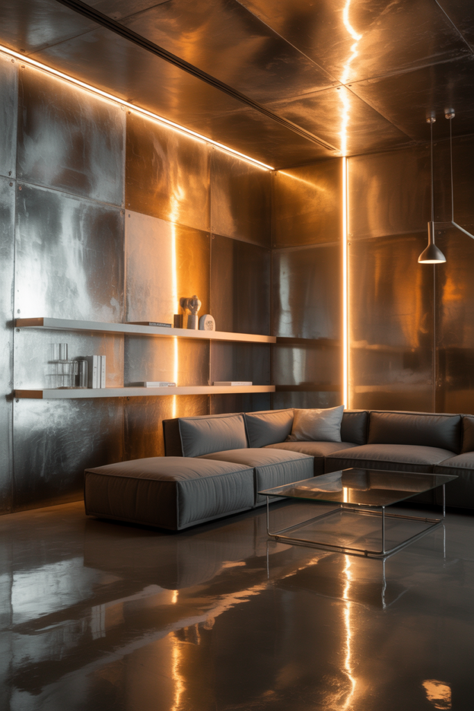 8. Metallic Finishes