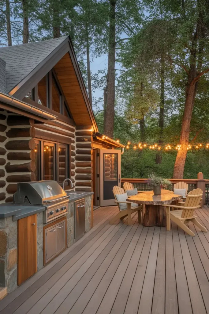 8. Outdoor Kitchens for Functional Retreats