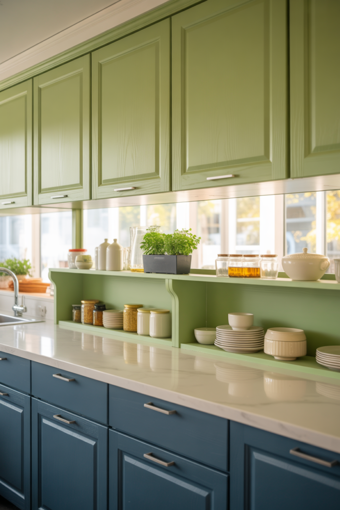 8. Paint or Cover Cabinets