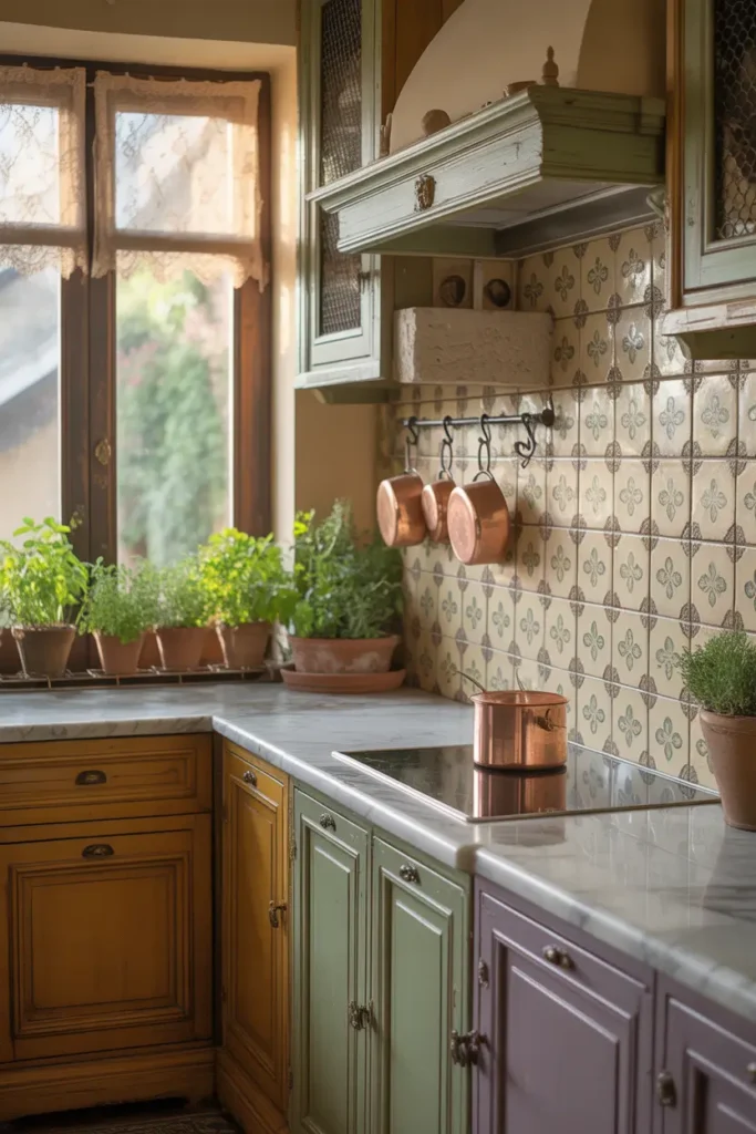 8. Patterned or Textured Backsplashes