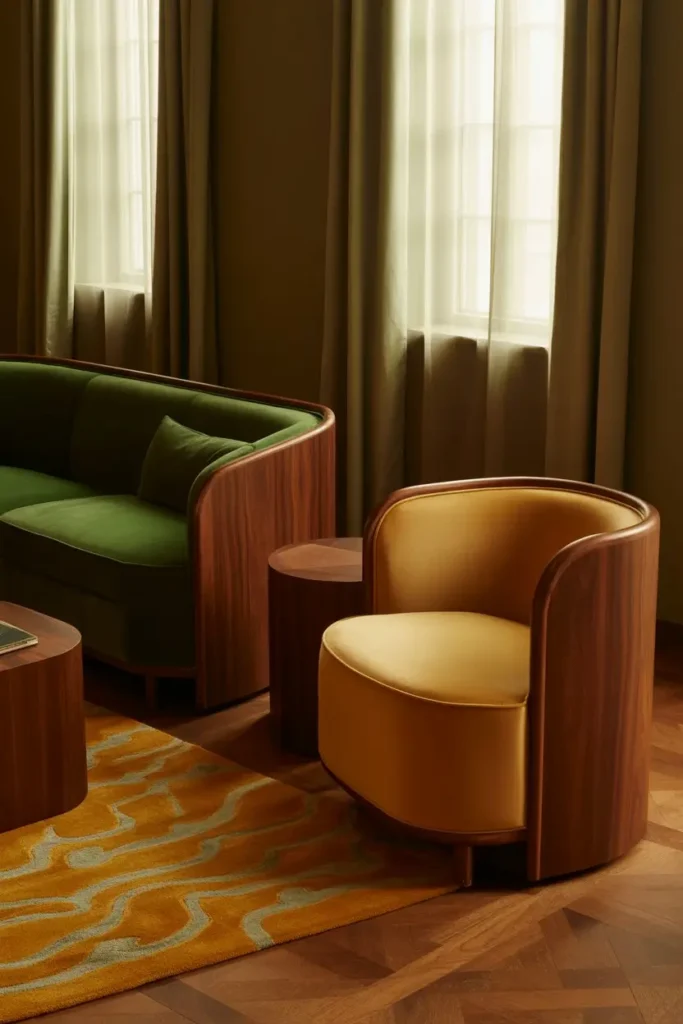 8. Rounded Furniture Edges for a Gentle Look