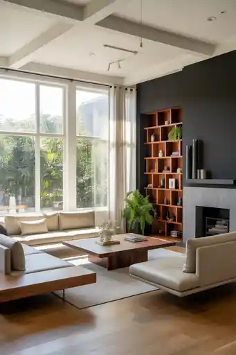 9. Large Windows and Natural Light