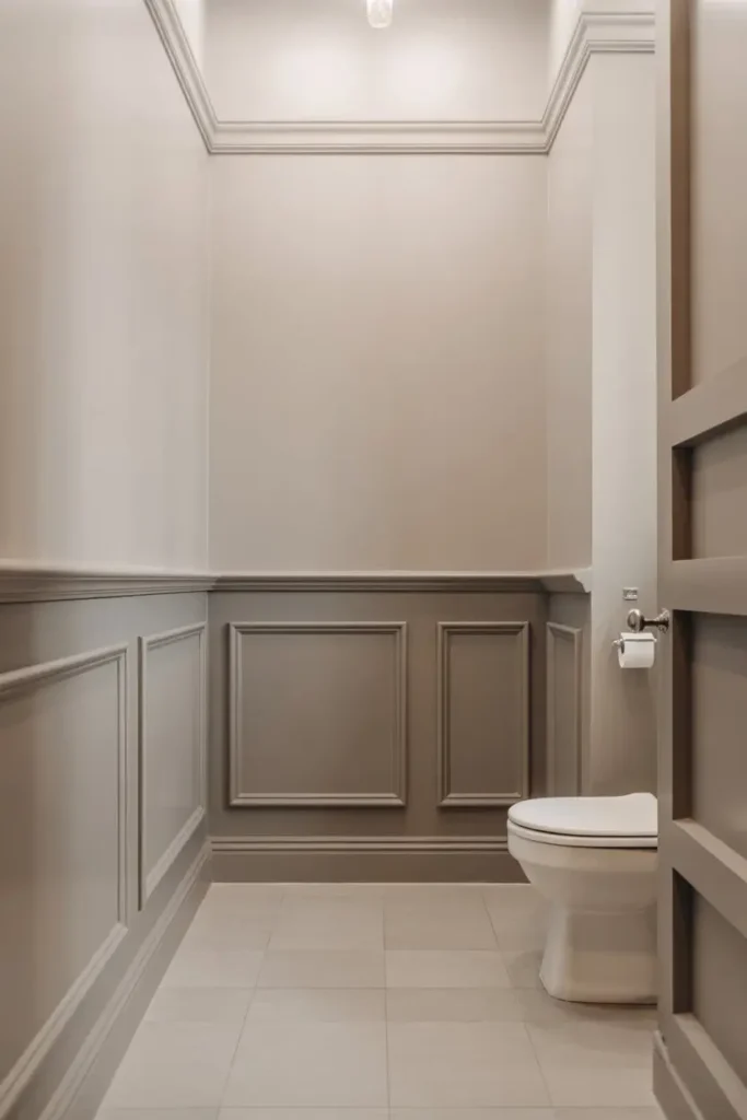 9. Modern Minimalist Wainscoting