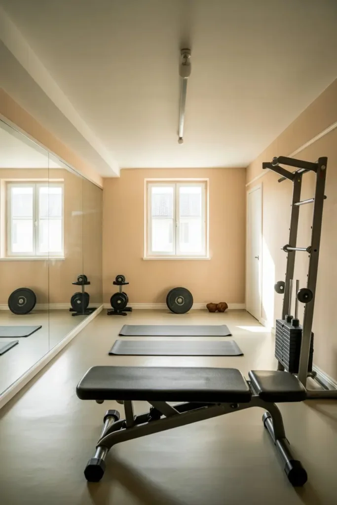 1 Small Gym Room Ideas That Start With Smart Space Planning