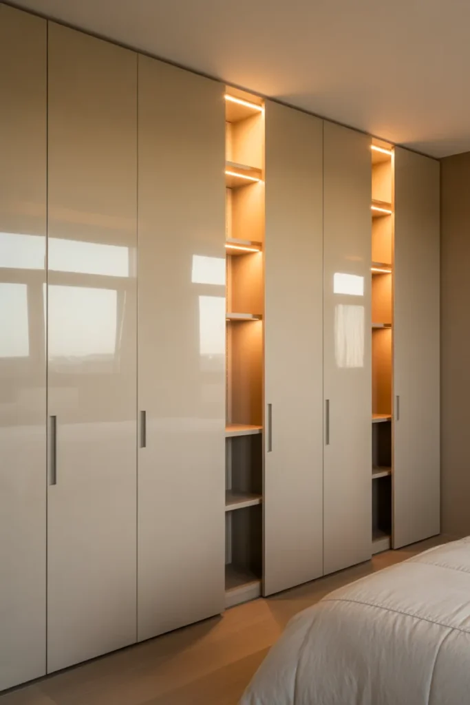 1. Built-In Closets for a Seamless Look