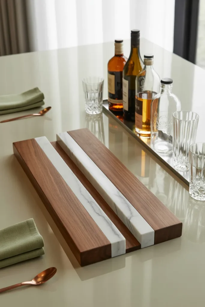 1. Minimal Tray Styling for a Clean Look