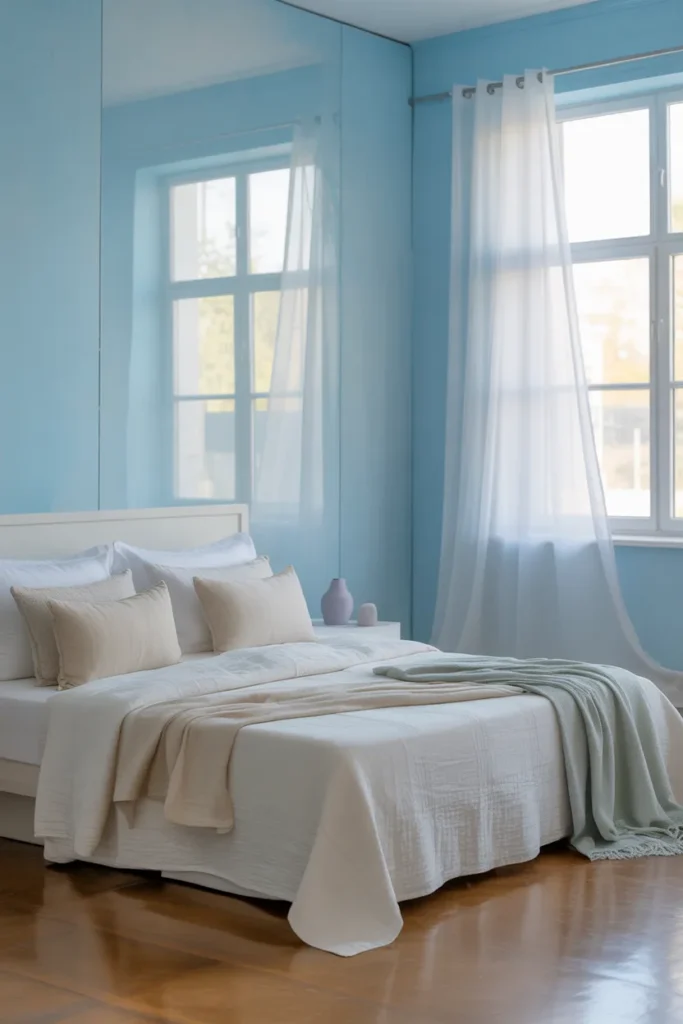 1. Soft Sky Blue for a Peaceful Start