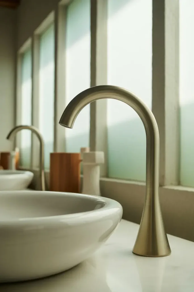1. Statement Faucets That Define the Room