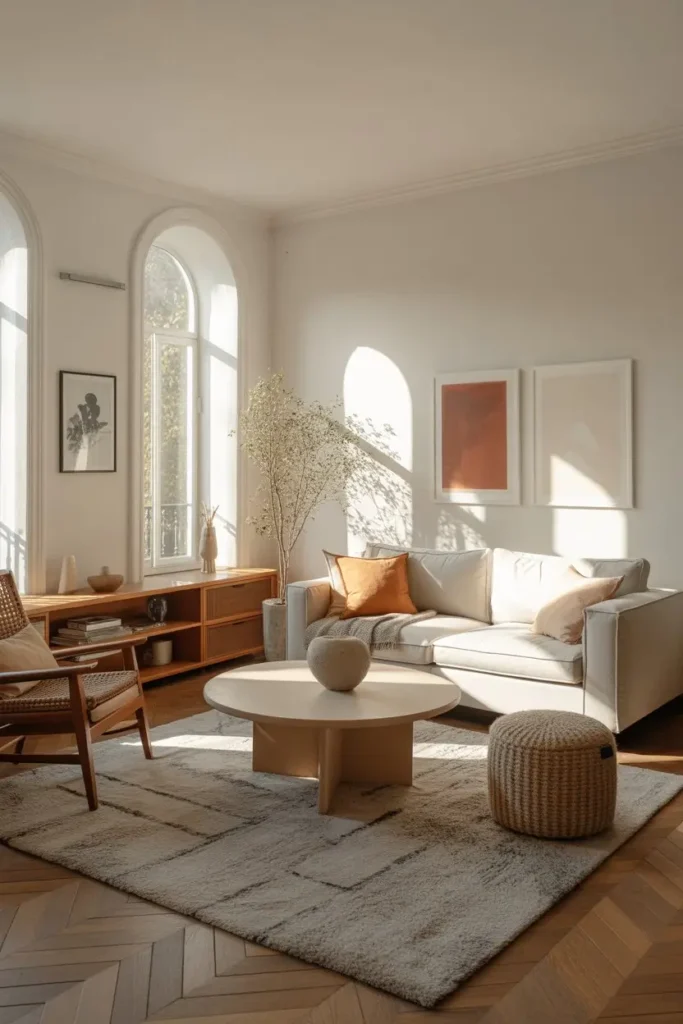 1 Warm Soft White for Calm and Light Filled Rooms