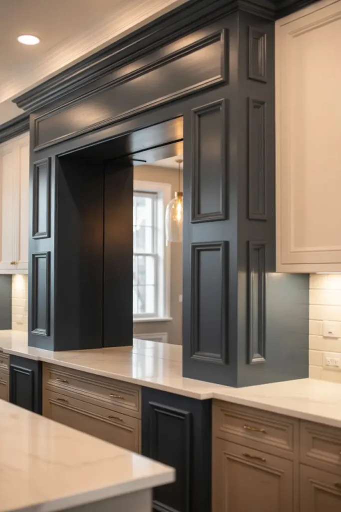 10+ Contrasting Wainscoting for Dramatic Effect