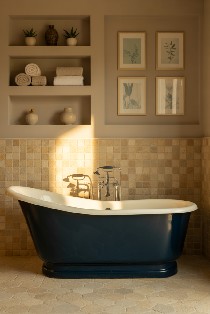 10 Use Artwork That Echoes the Blue Tone