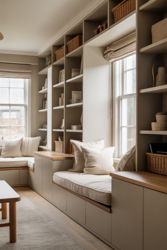 10. Built In Storage That Feels Seamless