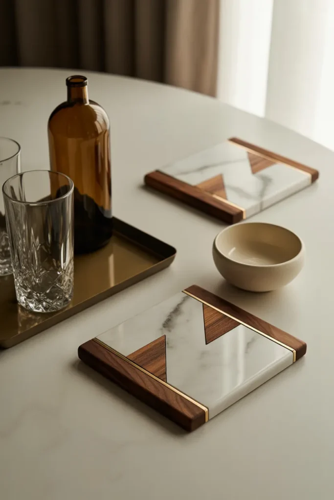 10. Coasters That Feel Like Decor
