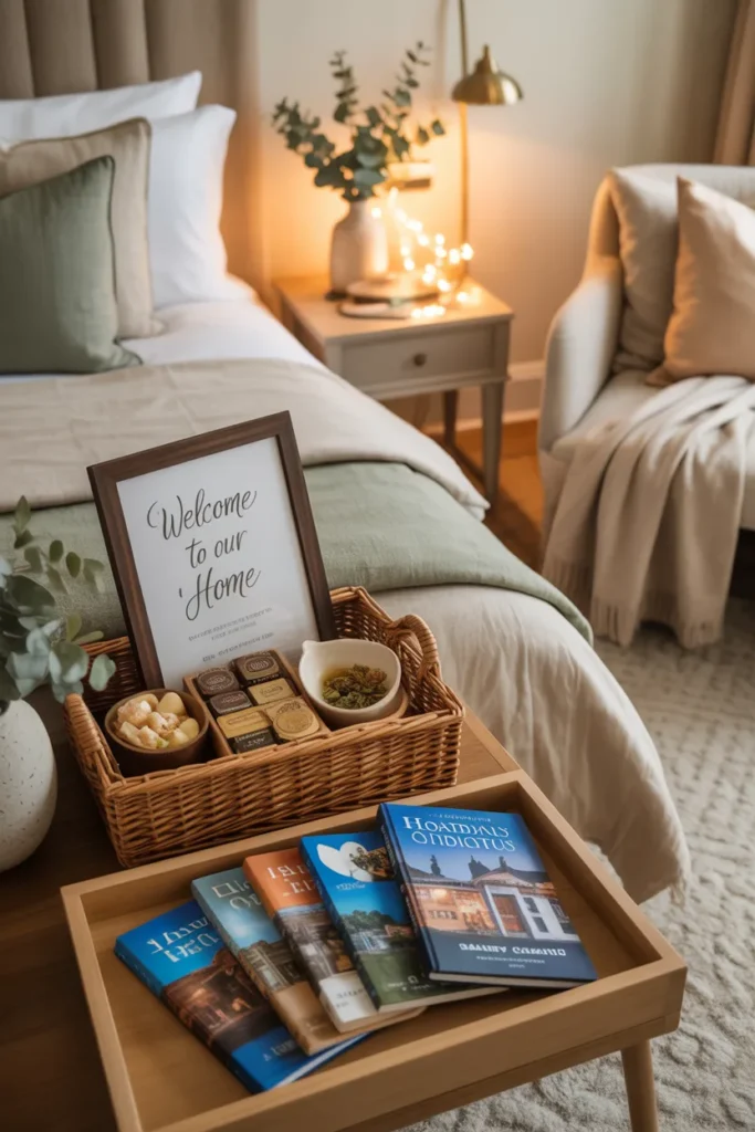 10. Personal Touches Like Welcome Notes or Snacks