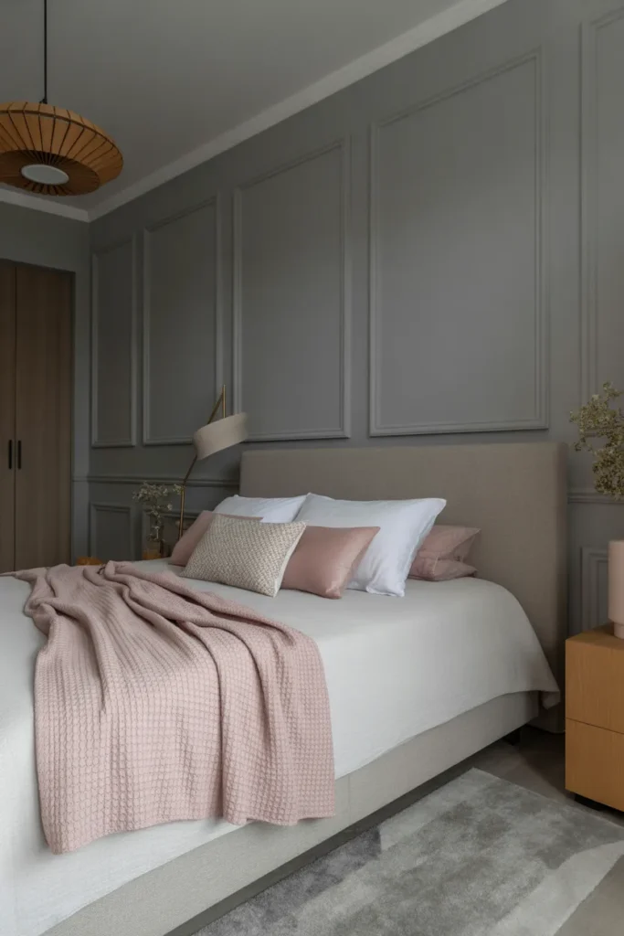 10. Pink Throws for Cozy Texture