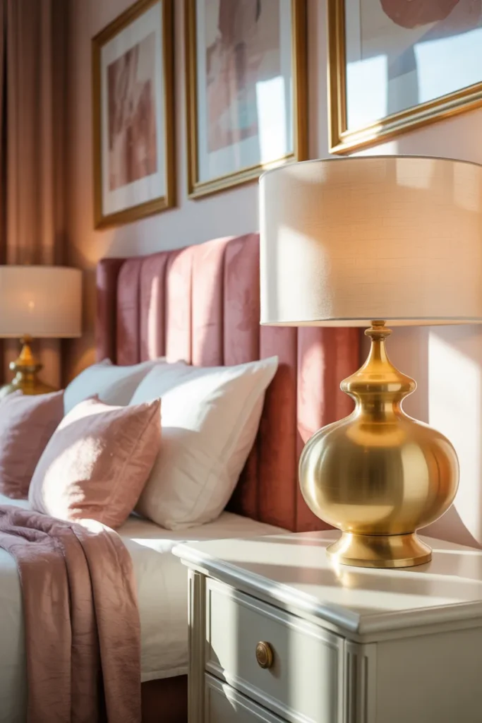 10. Rose Pink and Gold for Subtle Elegance