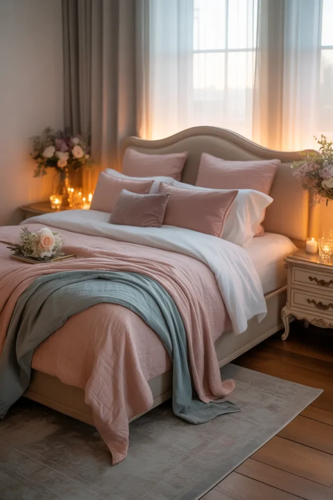 10. Soft Color Accents for a Dreamy Touch