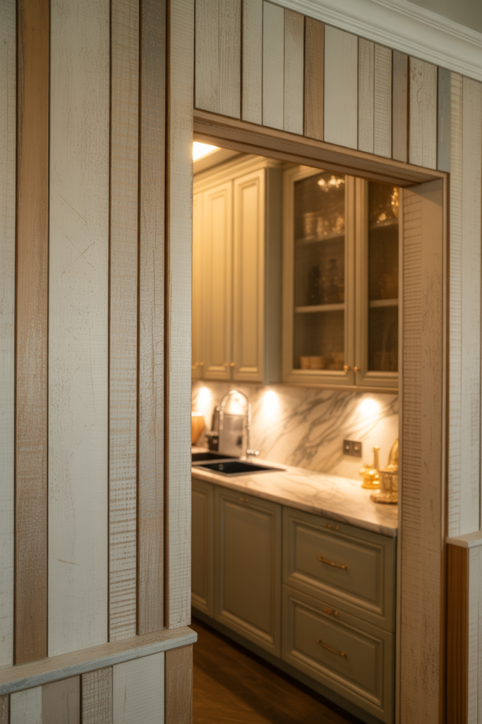 11+ Textured Wainscoting for Subtle Elegance