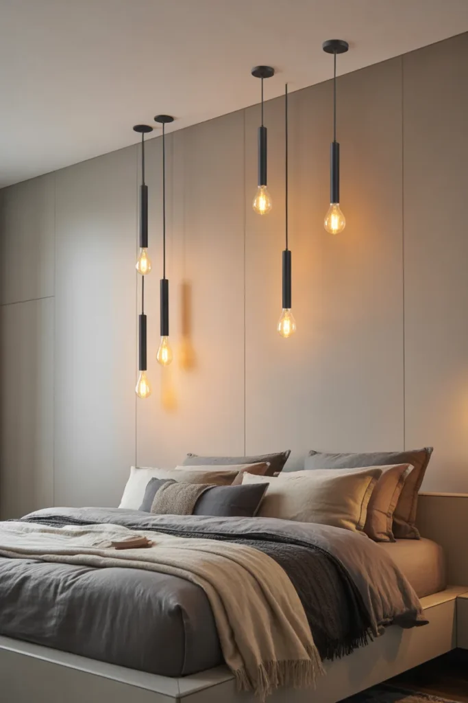 11. Black Ceiling Lights for Modern Contrast