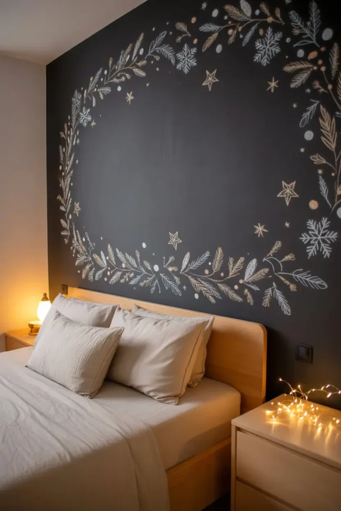 11. Chalkboard Wall for Seasonal Themes and Holidays