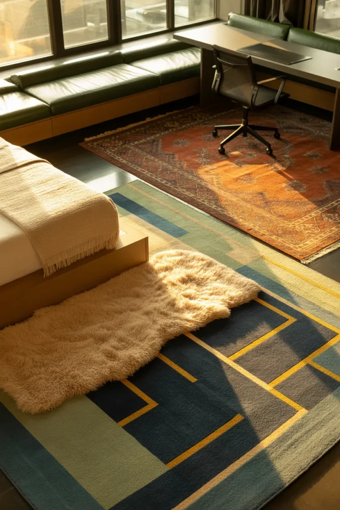 11. Rugs to Anchor Different Zones