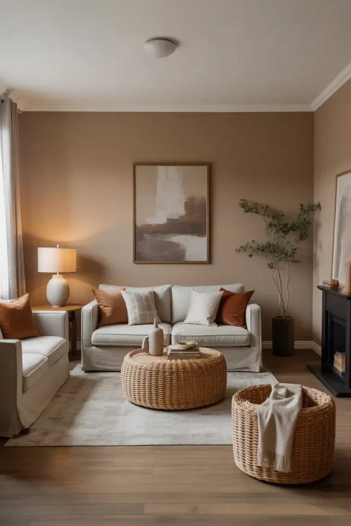 11 Soft Latte Brown for Warm Family Spaces