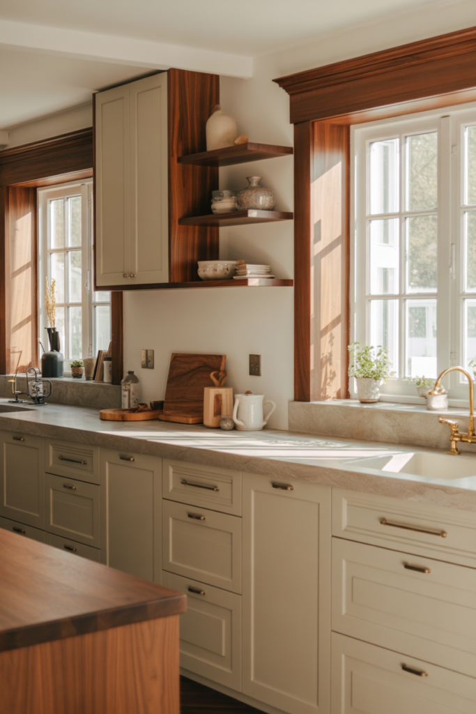 12 Inspiring Idea Paint Kitchen Cabinets Beige for Soft Neutral Appeal