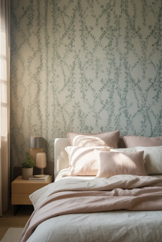 12. Accent Wall Wallpaper