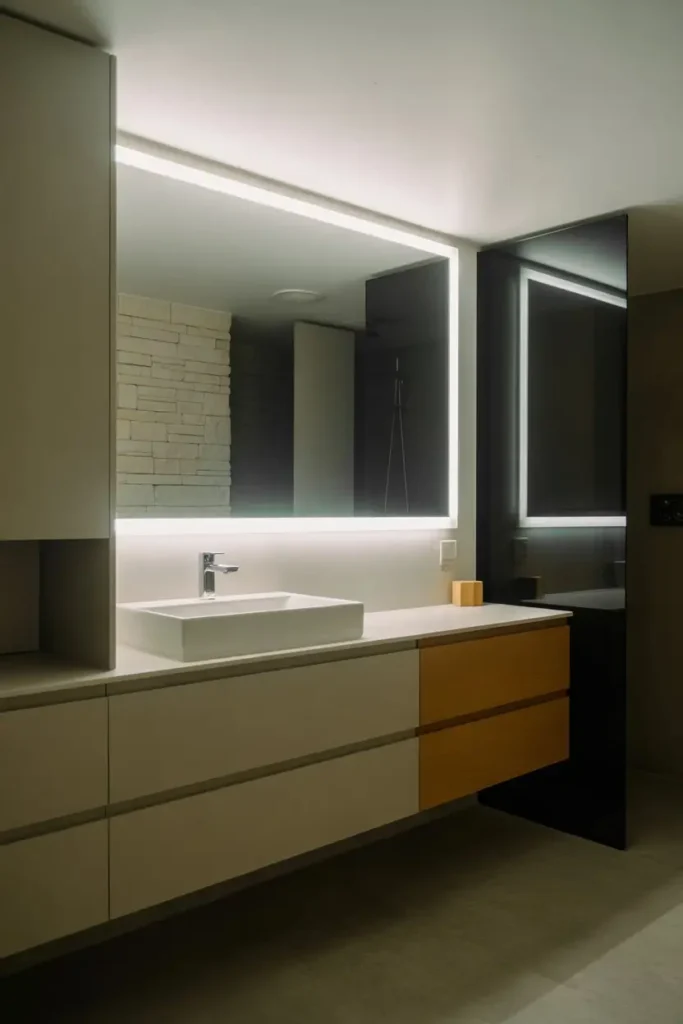 12. LED Mirror Fixtures That Improve Lighting