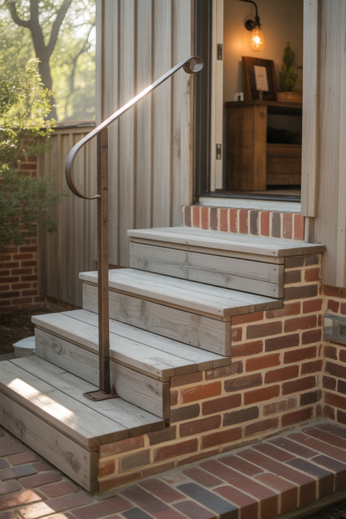 12. Simple Farmhouse Style Steps