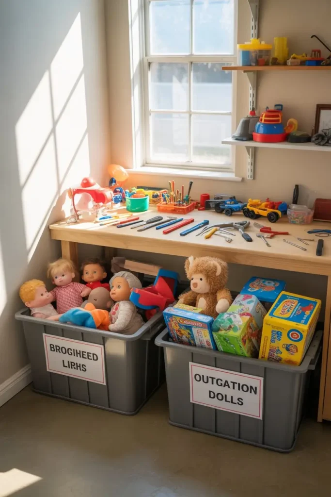 13 Repair and Donation Station for Toy Rotation