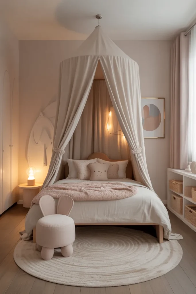13. Cute Canopy Beds for a Dreamy Touch