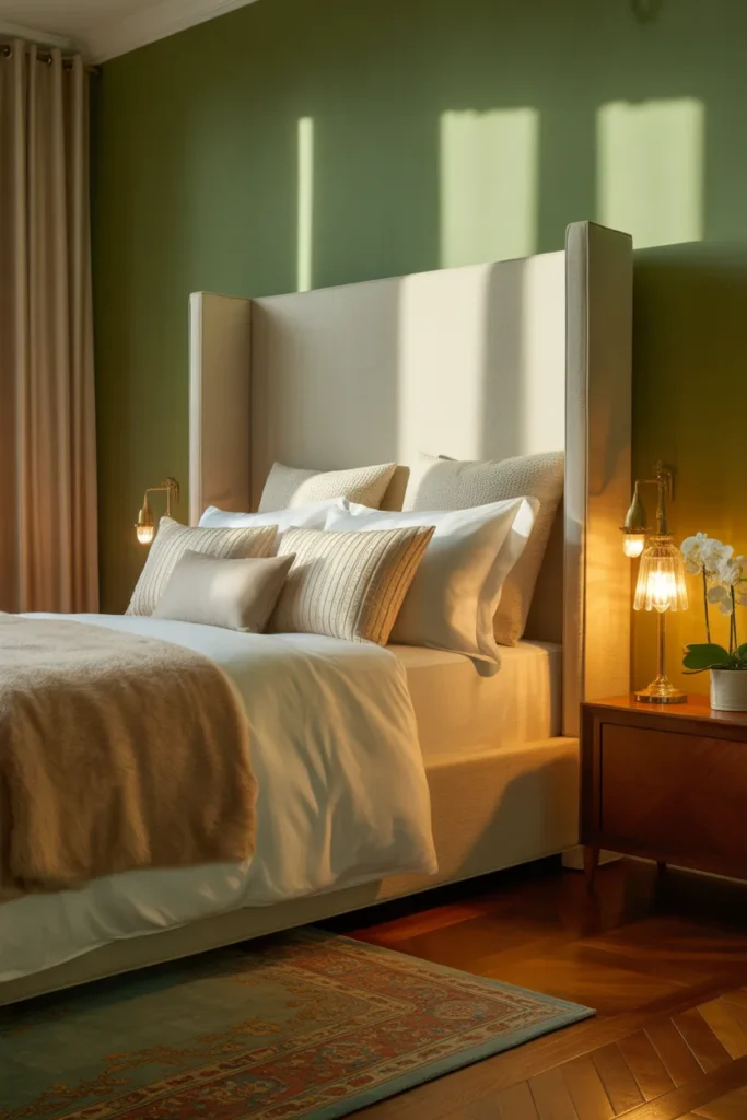 13. High Headboards for Elegant Height