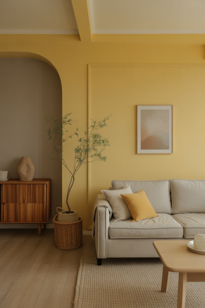 13. Pale Yellow With Neutral Grounding