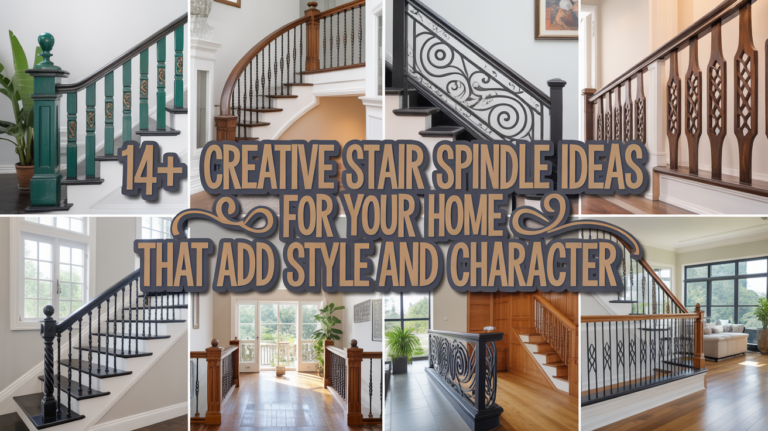 14+ Creative Stair Spindle Ideas for Your Home That Add Style and Character