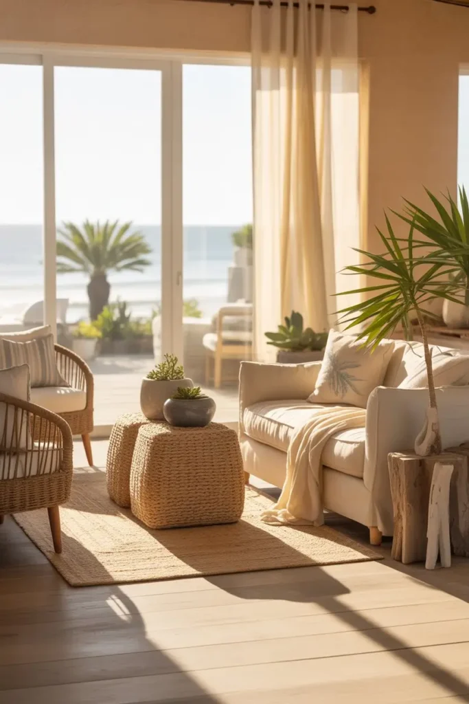 14 Soft Sand Tone for Bright Rooms