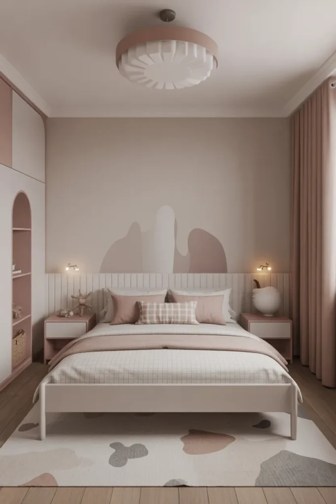 14. Minimalist Kids Bedrooms for Clean Builds