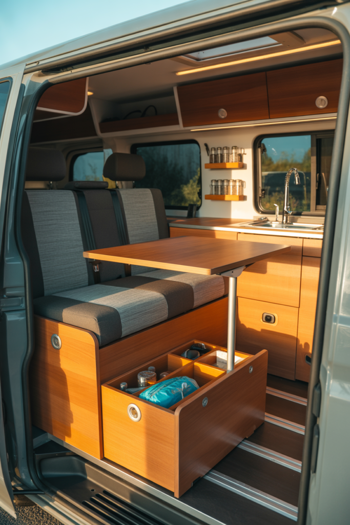 14. Multi Use Furniture That Supports Cooking