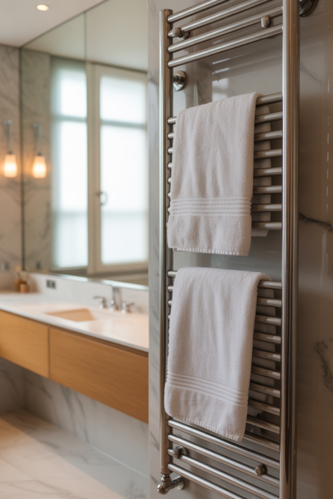 14. Towel Warmers for Daily Luxury