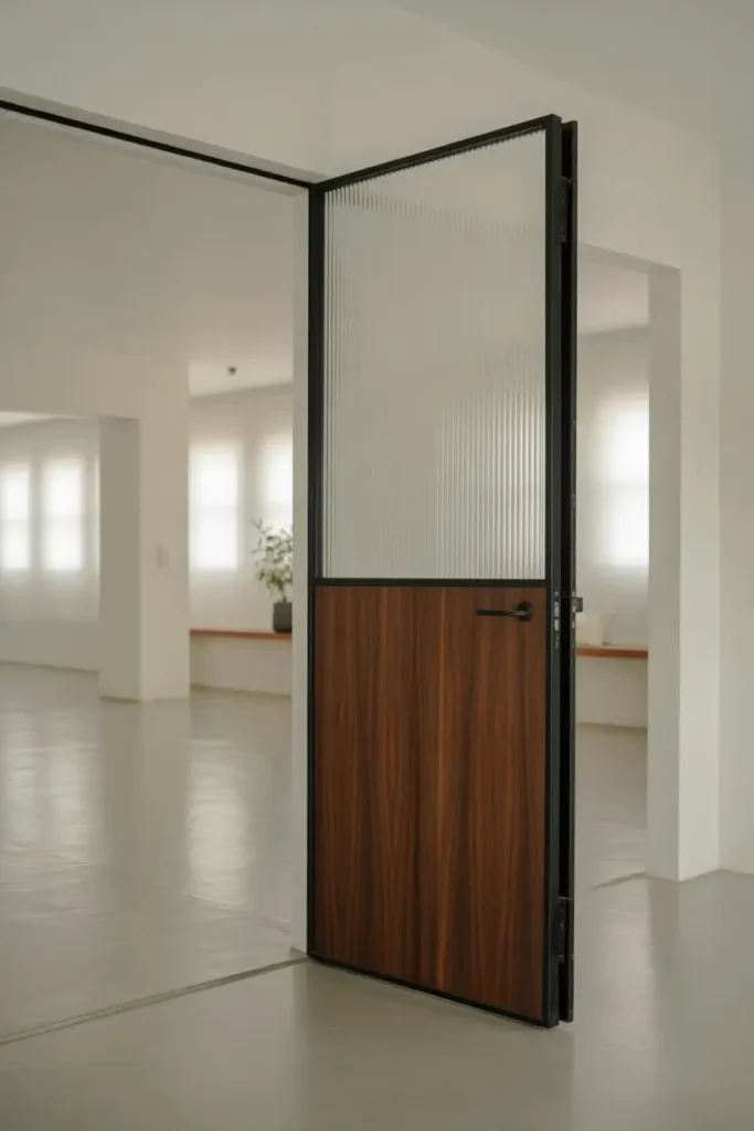 14. Two-Tone Doors for Subtle Creativity