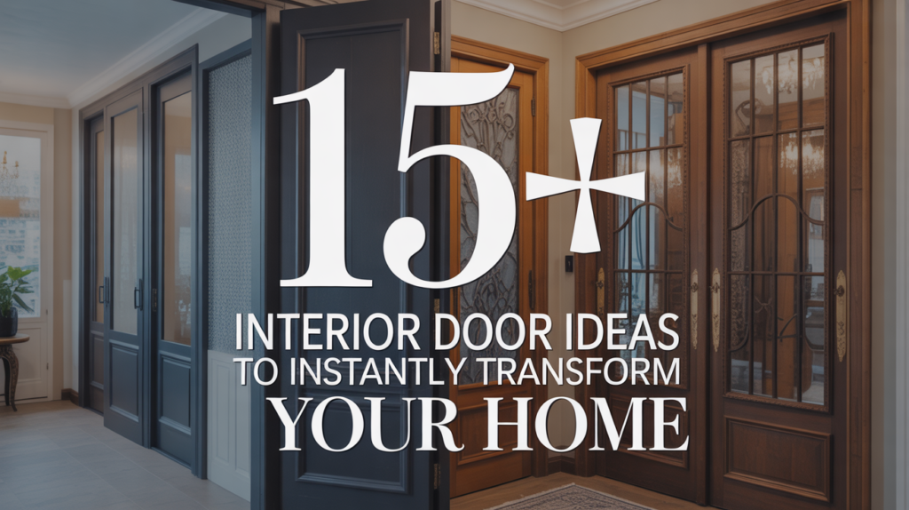 15+ Interior Door Ideas to Instantly Transform Your Home