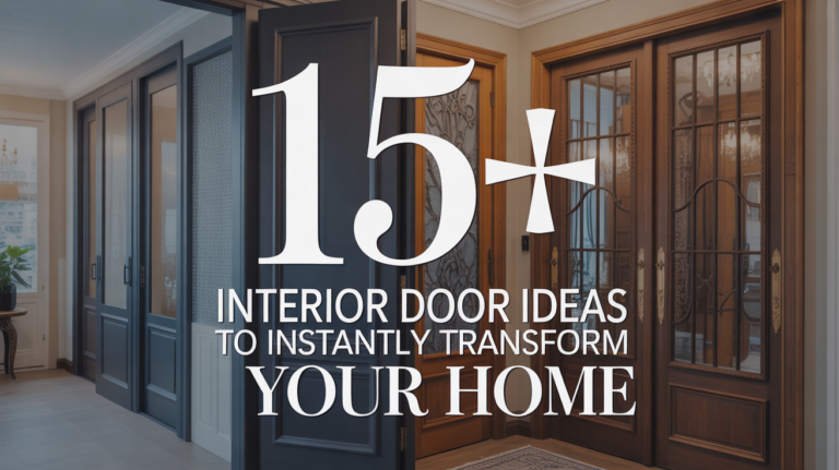 15+ Interior Door Ideas to Instantly Transform Your Home