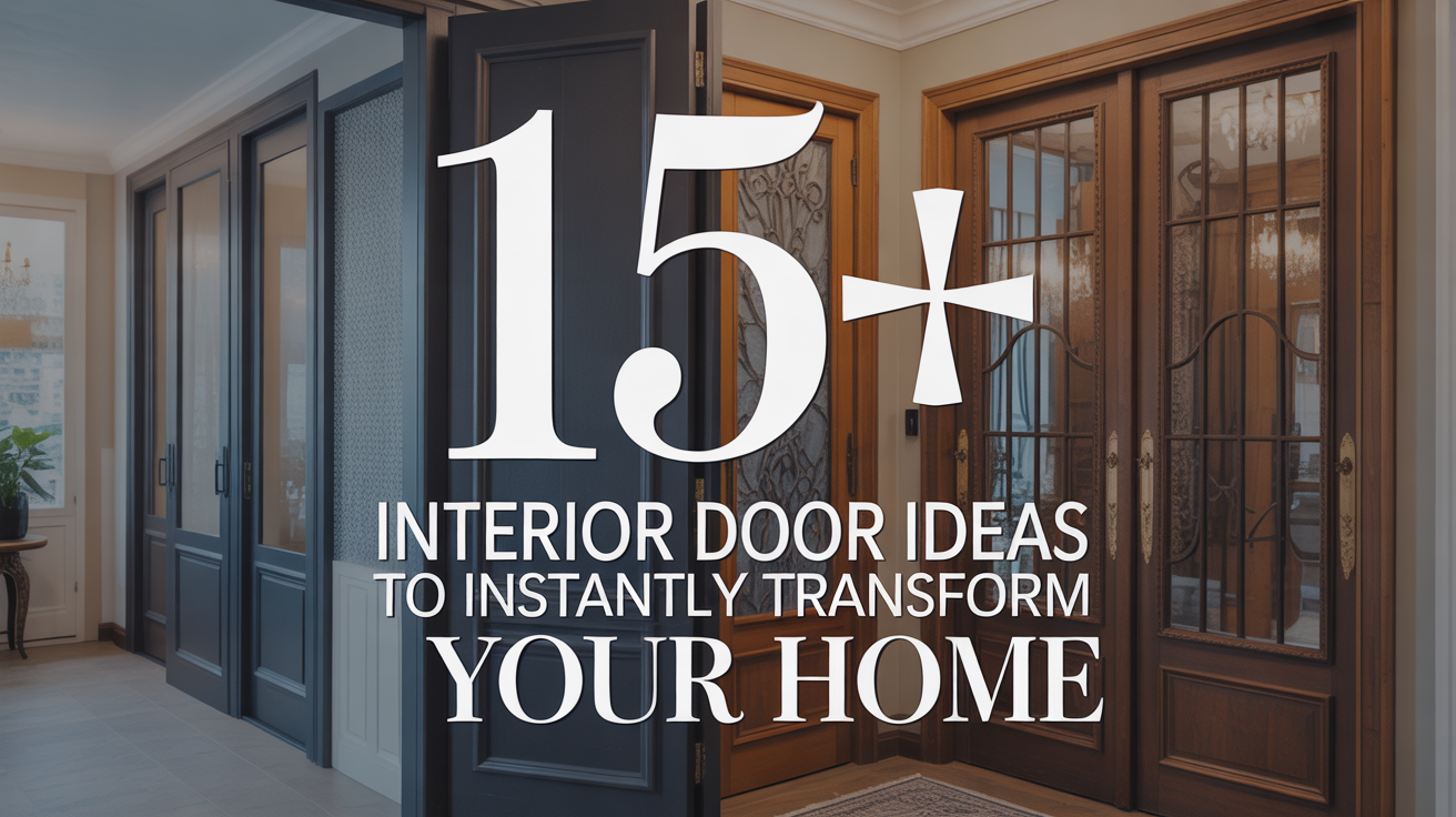 15+ Interior Door Ideas to Instantly Transform Your Home