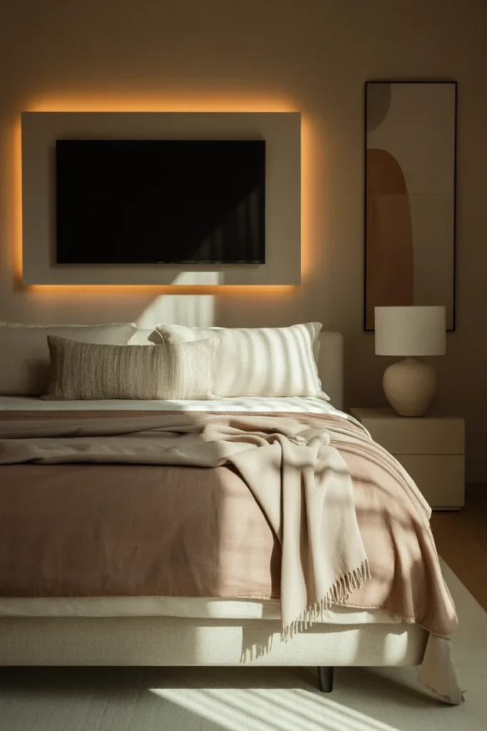 15. TV with Ambient Backlighting